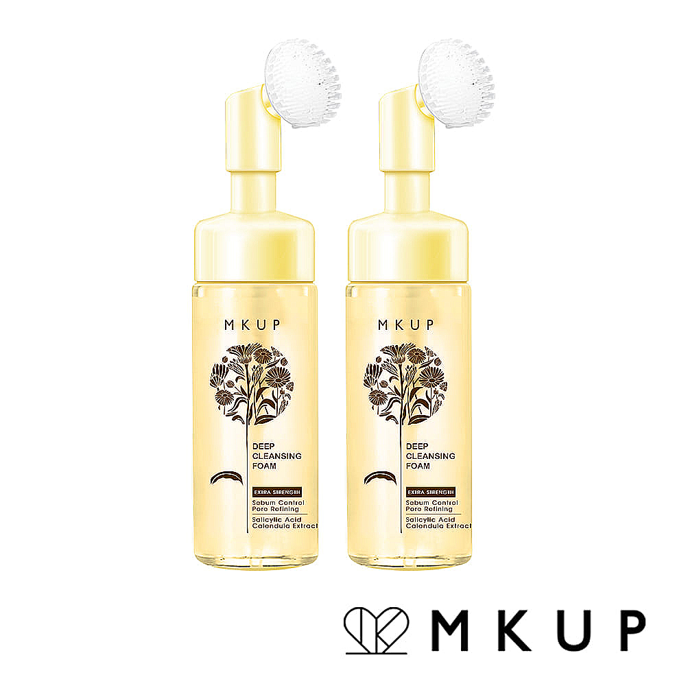 MKUP 美咖 金盞花粉刺毛孔淨化慕斯 150ML-2入