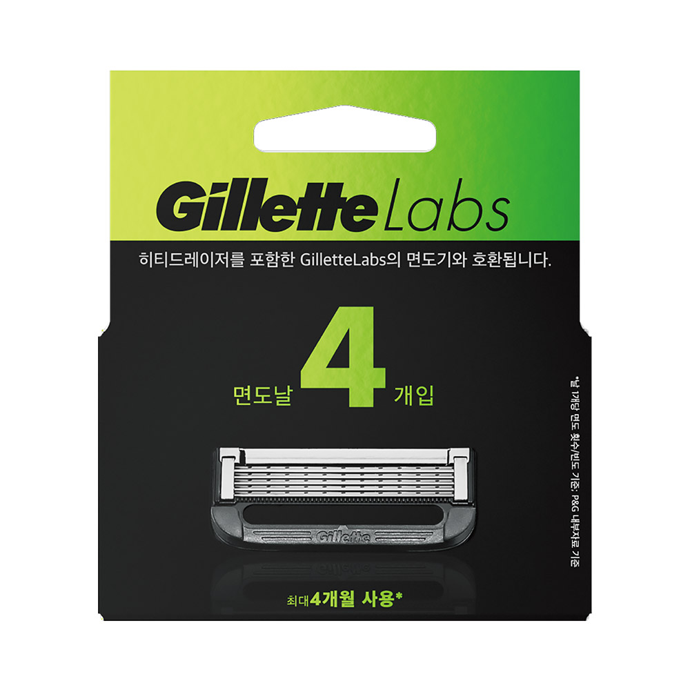 Labs 極光系列刮鬍刀頭 4刀入