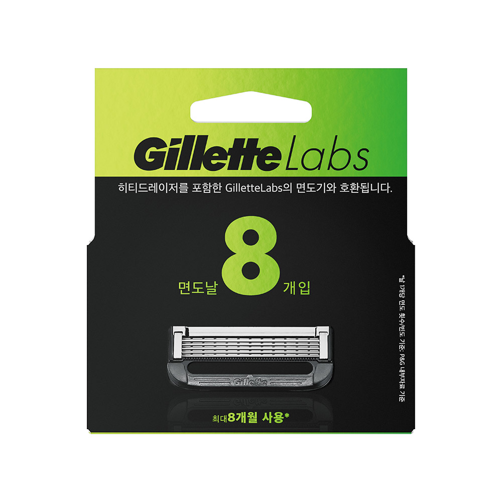 Labs 極光系列刮鬍刀頭 8刀入