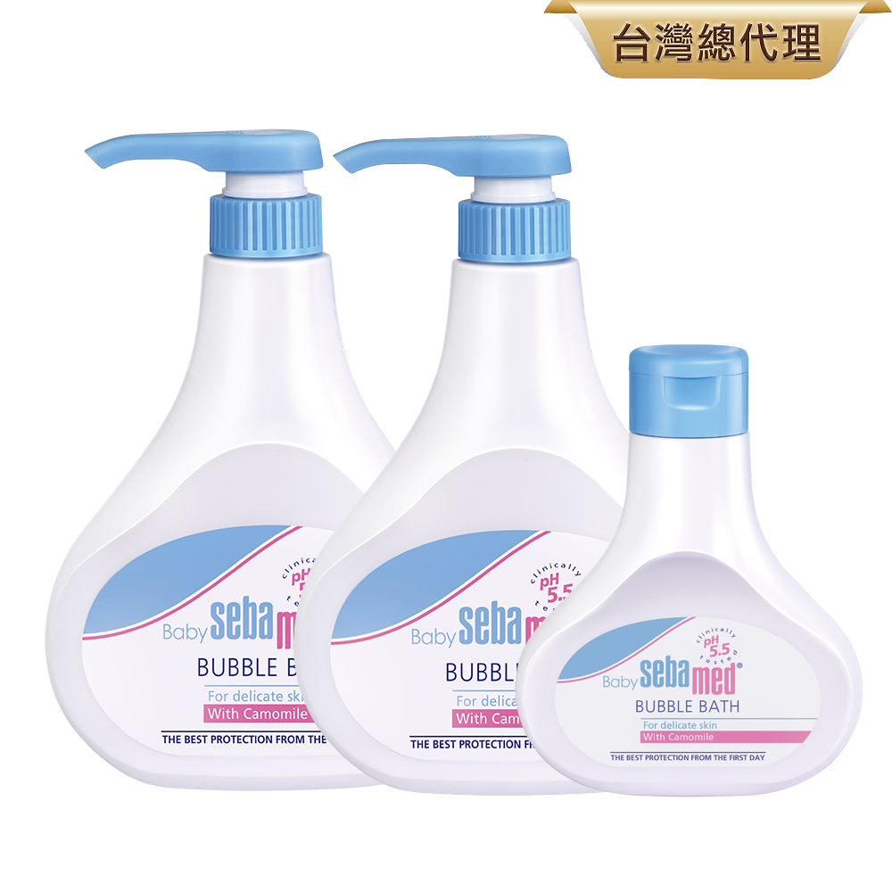施巴5.5 sebamed 泡泡露500mlx2+泡泡露200mlx1
