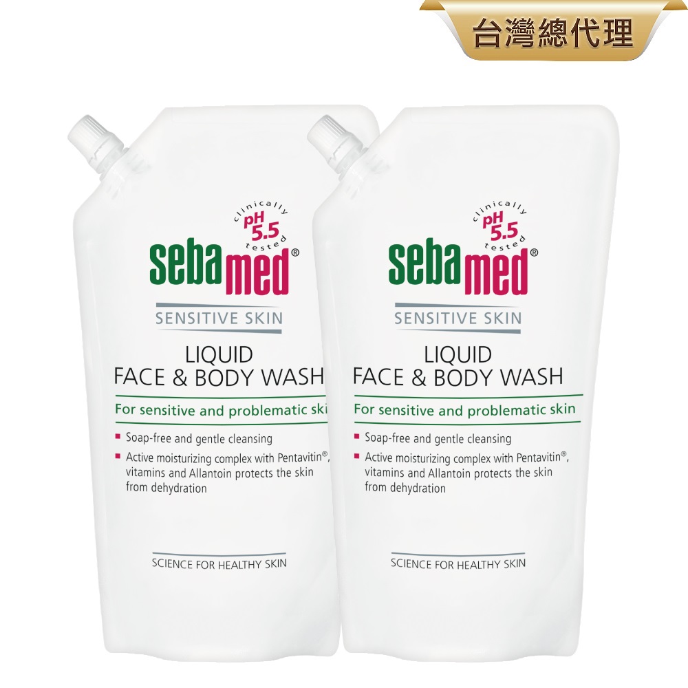 Sebamed 施巴 潔膚露環保包1000ml 2入組