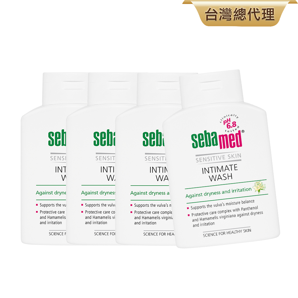 Sebamed 施巴 護潔露(黃金女郎加強型)200ml 4入組
