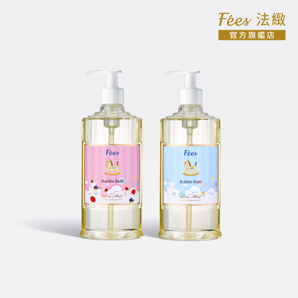 Fees 法緻 嬰兒柔護泡泡露300ml 2入組(清新+莓果)