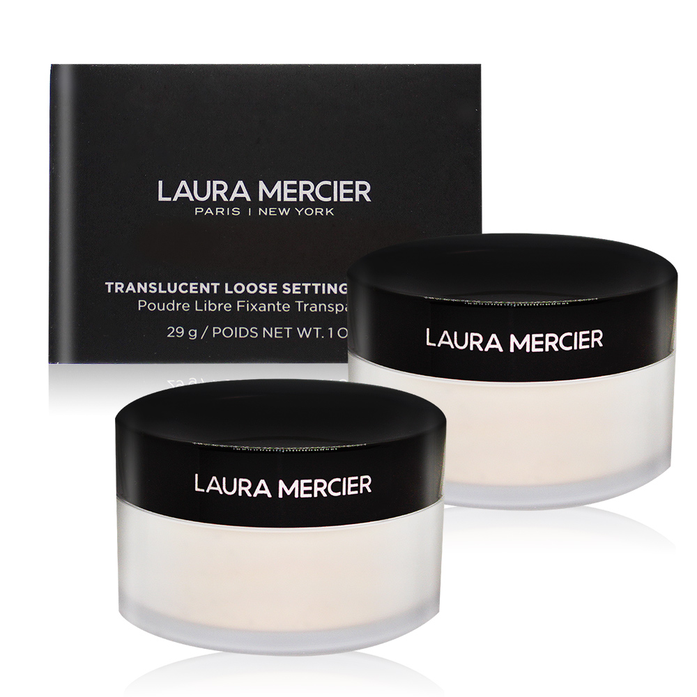 Laura mercier 蘿拉蜜思 煥顏透明蜜粉(29g)#透明色-國際航空版X2