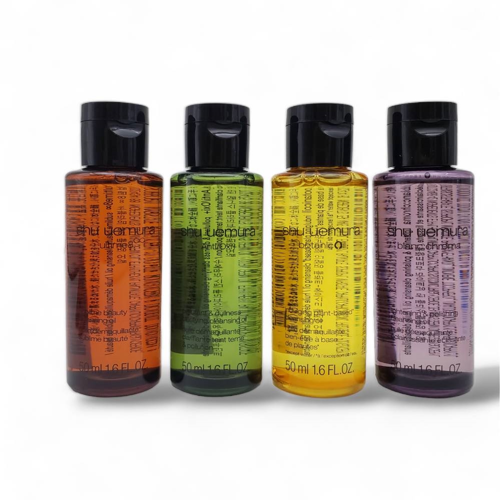 shu uemura 植村秀潔顏油50ML 黑米精萃山茶花精萃奢養全能奇蹟金萃柚子精萃櫻花萃釀覆盆子超淨白品項