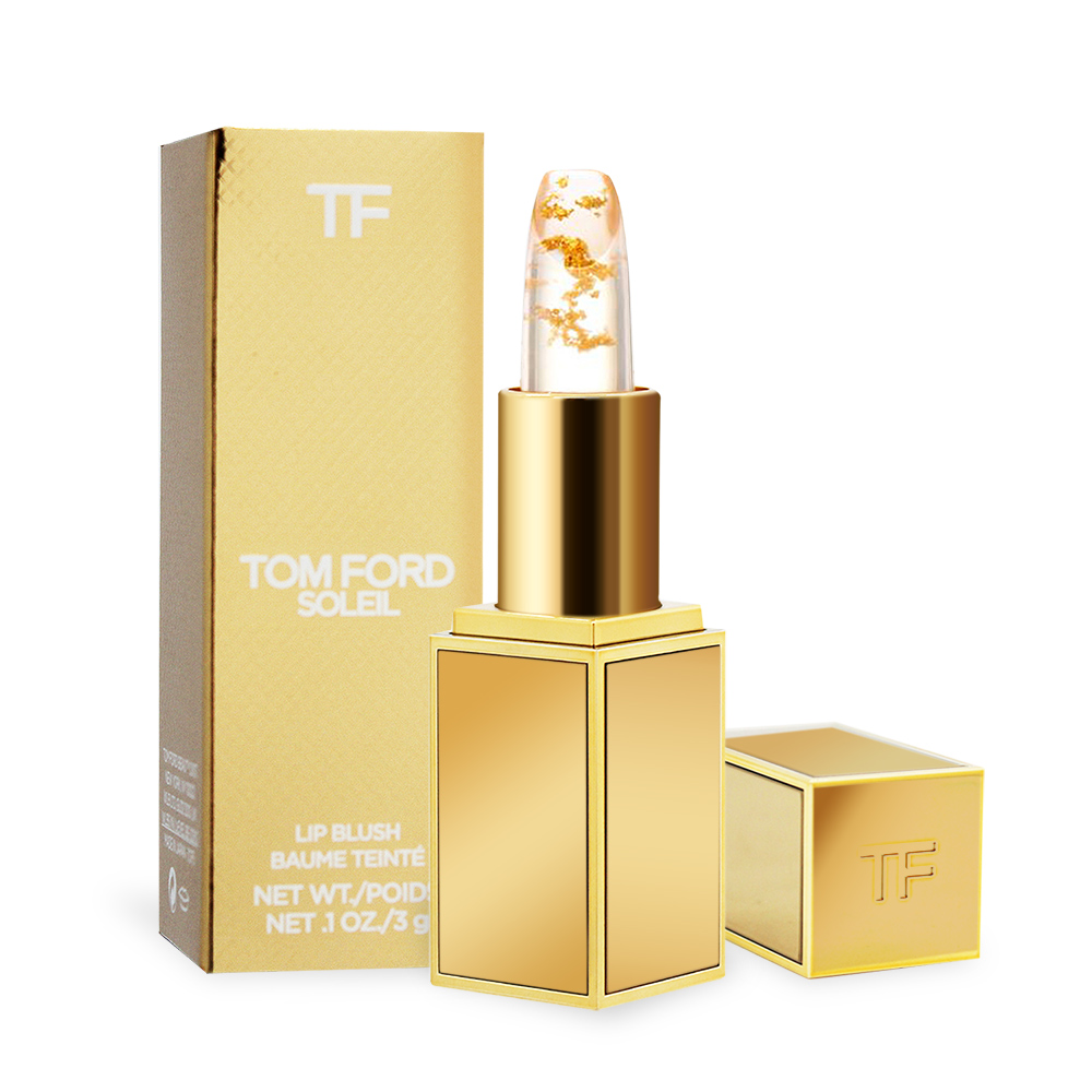 TOM FORD 太陽輕吻金箔潤唇膏(3g)-國際航空版- PChome 24h購物