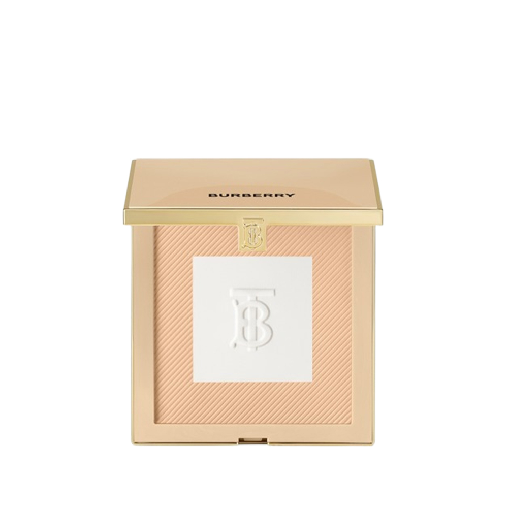 BURBERRY 巴寶莉 卓越持妝柔霧粉餅11g#02Medium(無粉撲) (國際航空版)