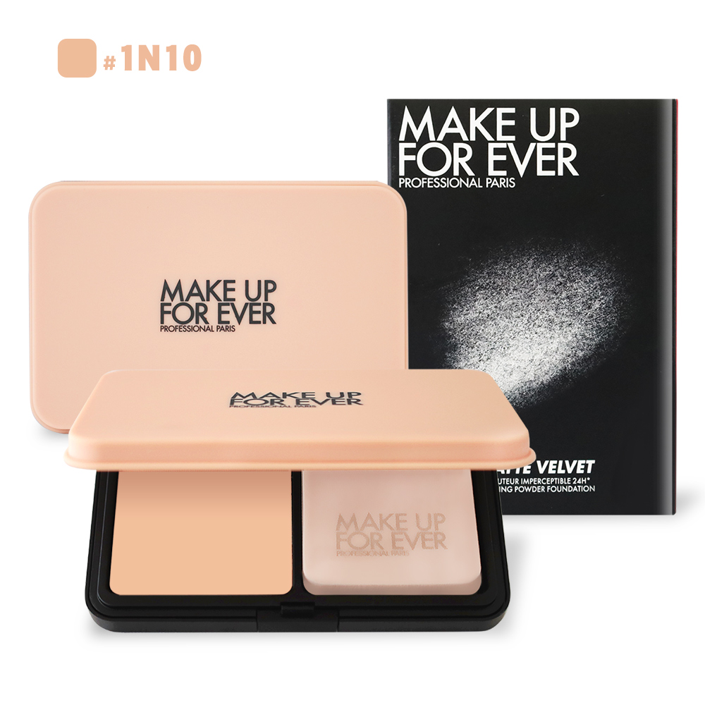 MAKE UP FOR EVER HD SKIN 粉無痕柔霧空氣粉餅(11g)#1N10-國際航空版（其他規格）