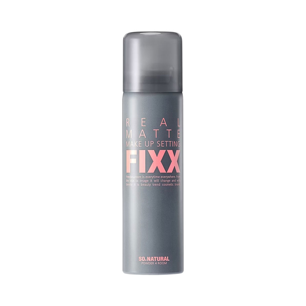 SO NATURAL FIXX 霧感控油定妝噴霧75ml (台灣公司貨)
