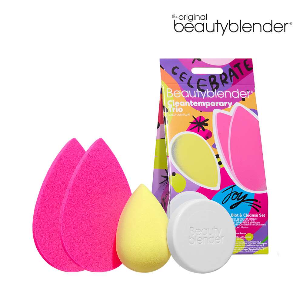 beautyblender 原創美妝蛋-節慶玩美雙蛋組-原創美妝蛋-晶鑽黑+原創美妝蛋-迷你粉