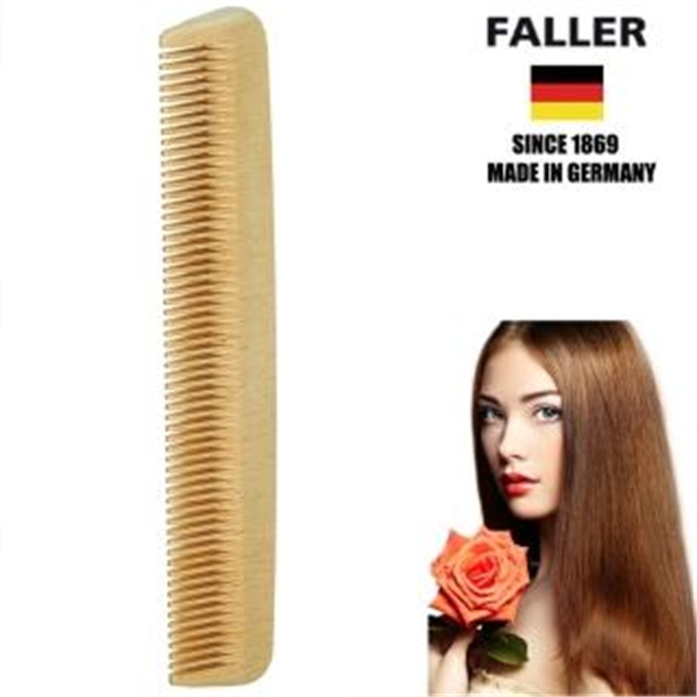 FALLER 芙樂 德國製木齒梳防靜電柔順直髮(隨身梳扁梳/梳頭造型美容/女王節)