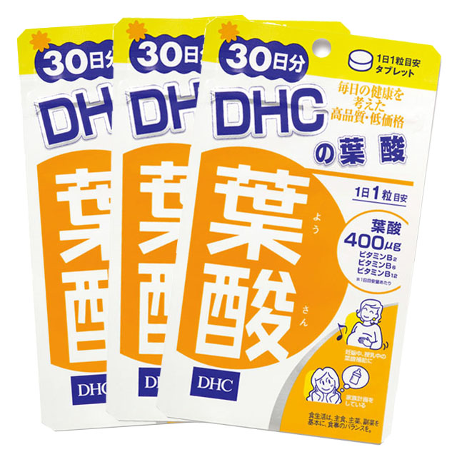 DHC》葉酸(30日份/30粒) (三入組) - PChome 24h購物