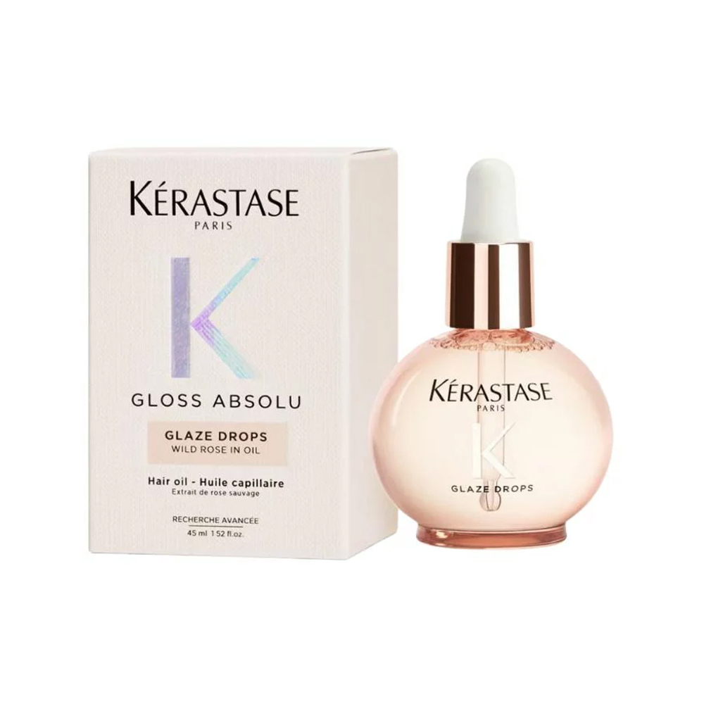 Kerastase 卡詩 釉光香頌玫瑰護髮精油 45ml (全新上市/小粉球/柔順/抗躁/蓬彈/高訂花香/卡詩髮油) 國際航空版