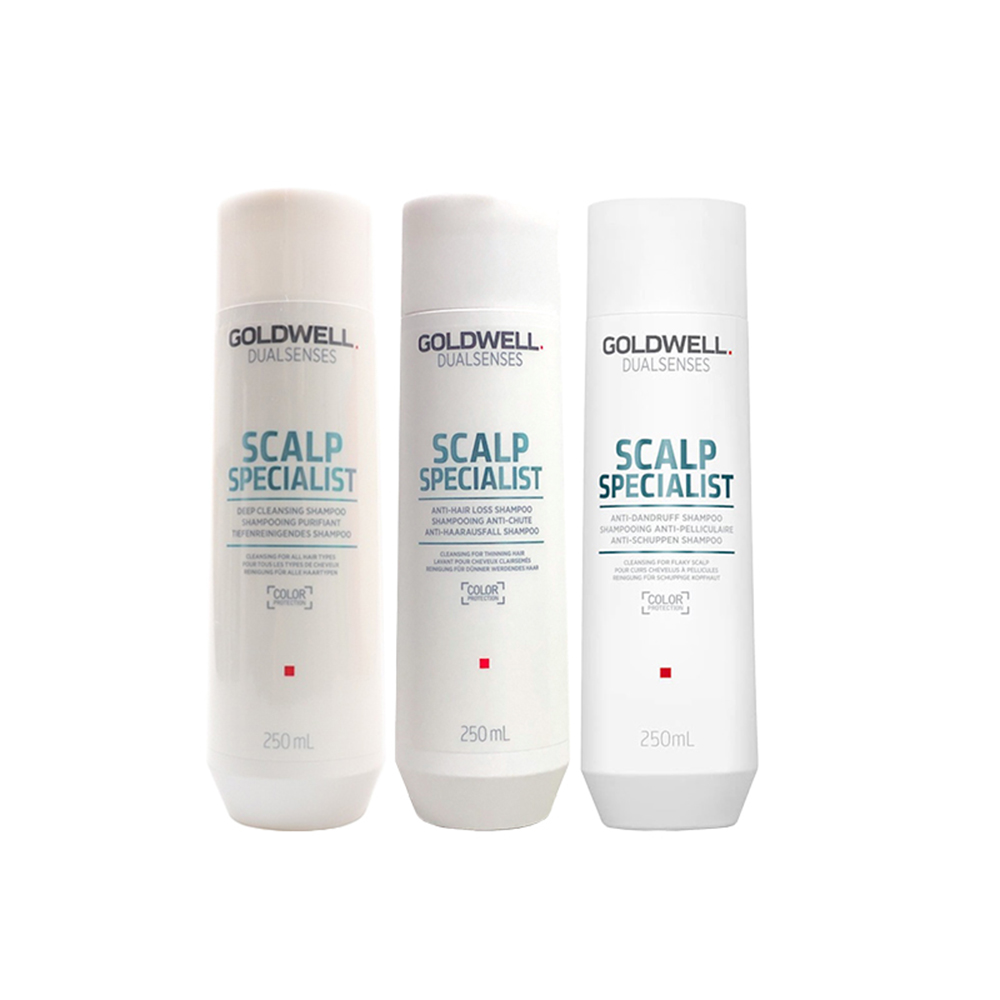 GOLDWELL 歌薇 護色洗髮精 輕感深層清潔洗髮精 禦感洗髮精 去屑洗髮精 250ml 洗髮(多款任選)