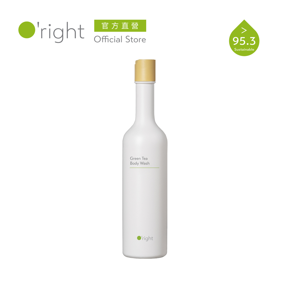 O'right 歐萊德 Oright綠茶沐浴乳400ml