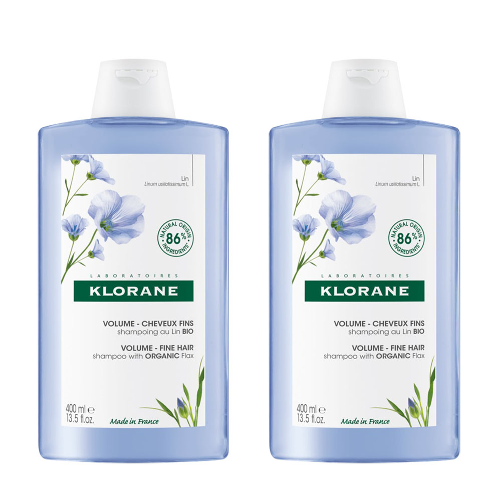 KLORANE 蔻蘿蘭 豐盈澎鬆洗髮精400ml(2入組)