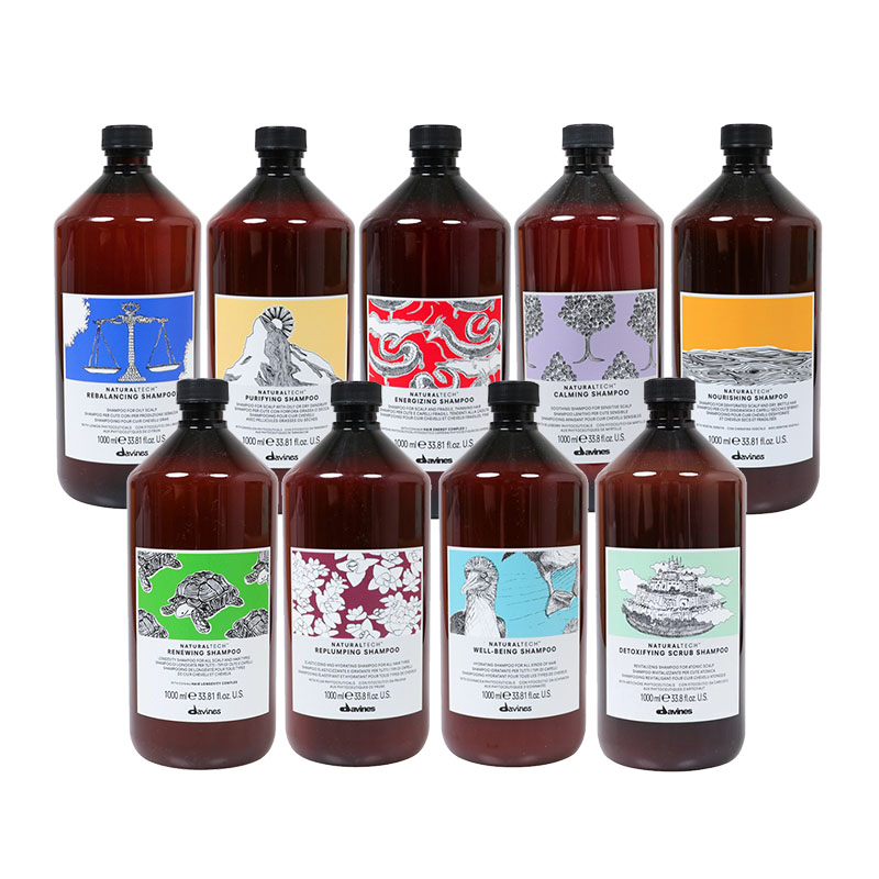 DAVINES 特芬莉 達芬尼斯 自然生機系列 洗髮露 洗髮精 1000ml 附壓頭 (多款可選)