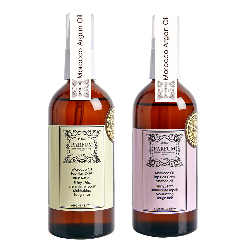 Parfum 巴黎帕芬 香氛精油護髮油 香水髮油 100mlX2 小蒼蘭/黑莓/紅玫瑰/白麝香/鳶尾花(多款可選)