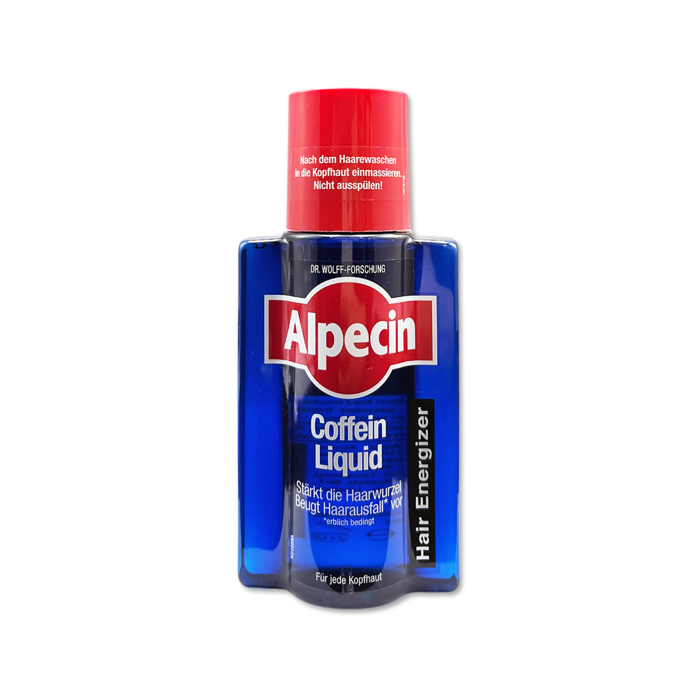 Alpecin 德國免沖洗養護調理頭皮強健髮根咖啡因頭髮液200ml/藍瓶（其他規格）