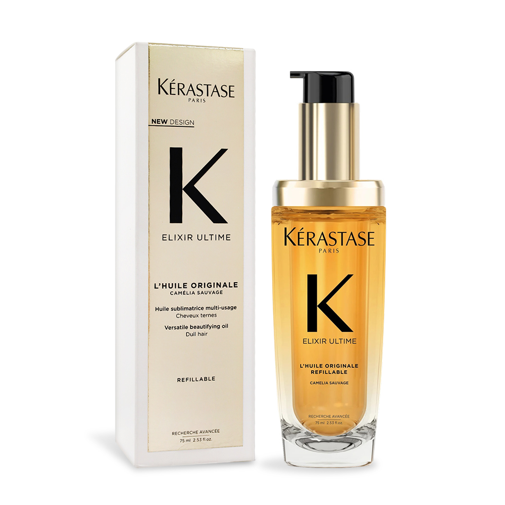 Kerastase 卡詩 金緻柔馭山茶花鎏光露(75ml)-國際航空版
