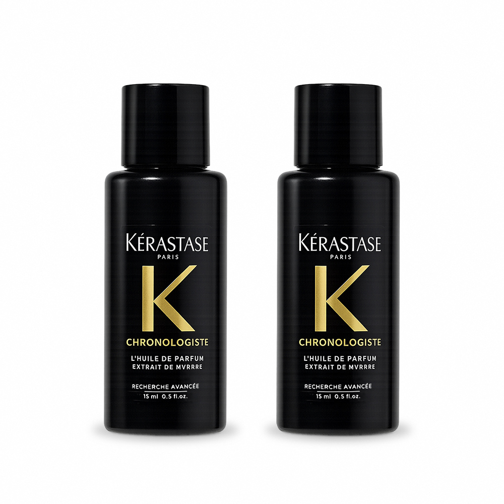 Kerastase 卡詩 黑鑽極萃逆時玫瑰香氛露(15ml)X2-國際航空版