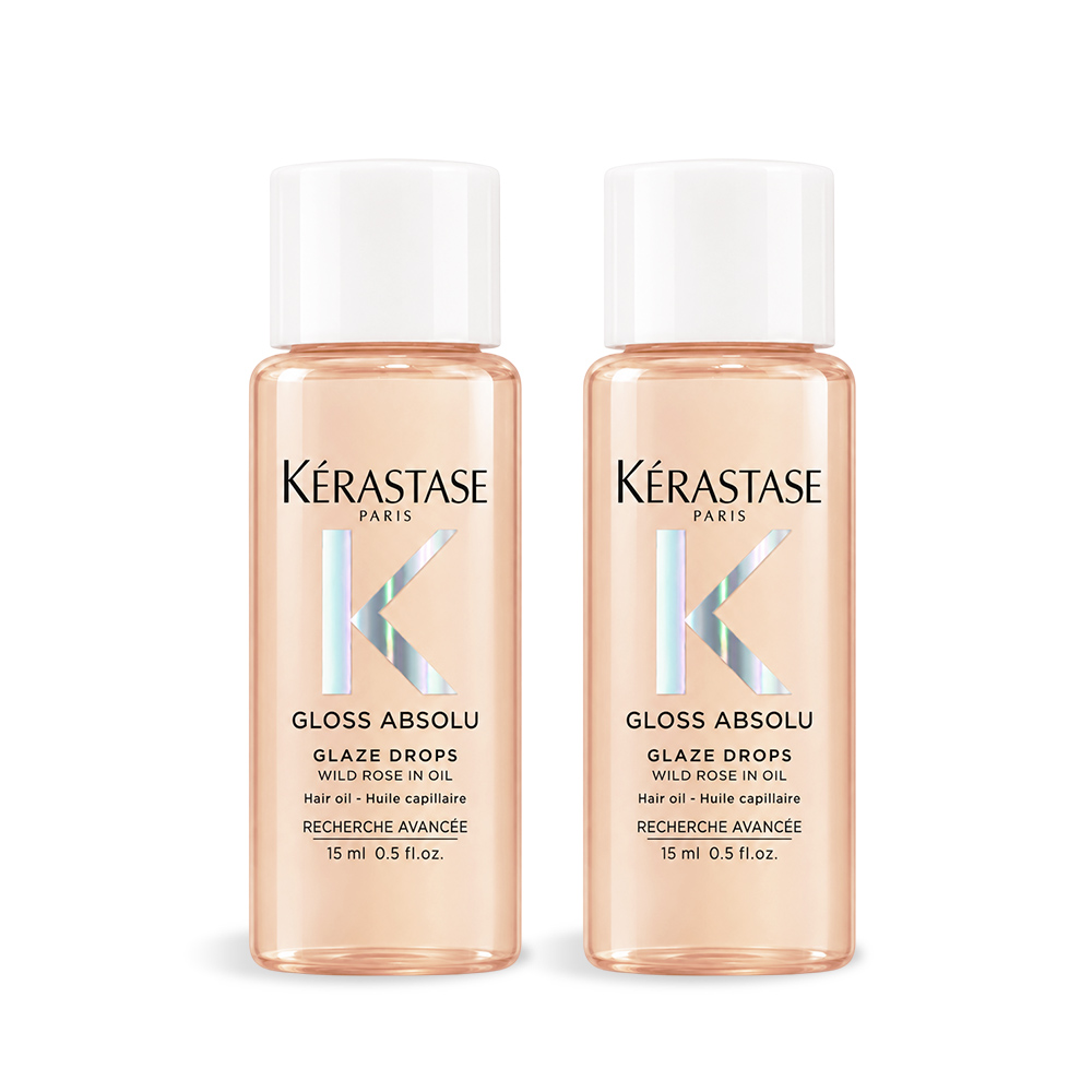 Kerastase 卡詩 釉光香頌玫瑰護髮精油(15ml)X2-國際航空版