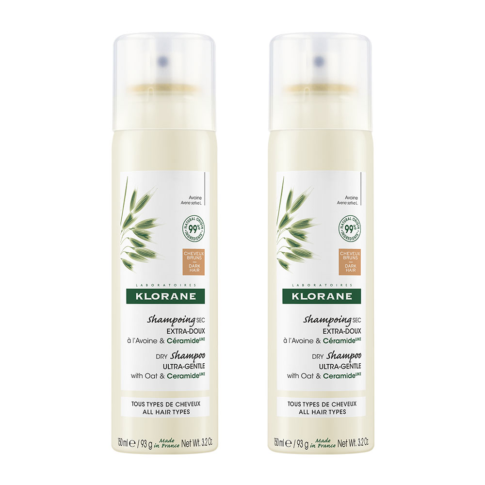 KLORANE 蔻蘿蘭 澎鬆修護乾洗髮150ml(買一送一)
