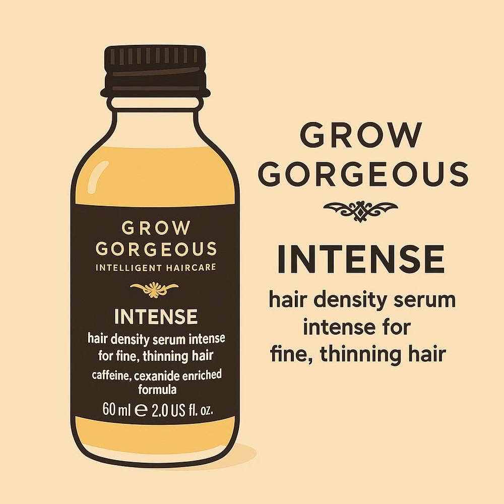 Grow Gorgeous 英國免沖洗調理頭皮強健髮根頭髮精華液60ml/盒-加強版_附玻璃滴管1入
