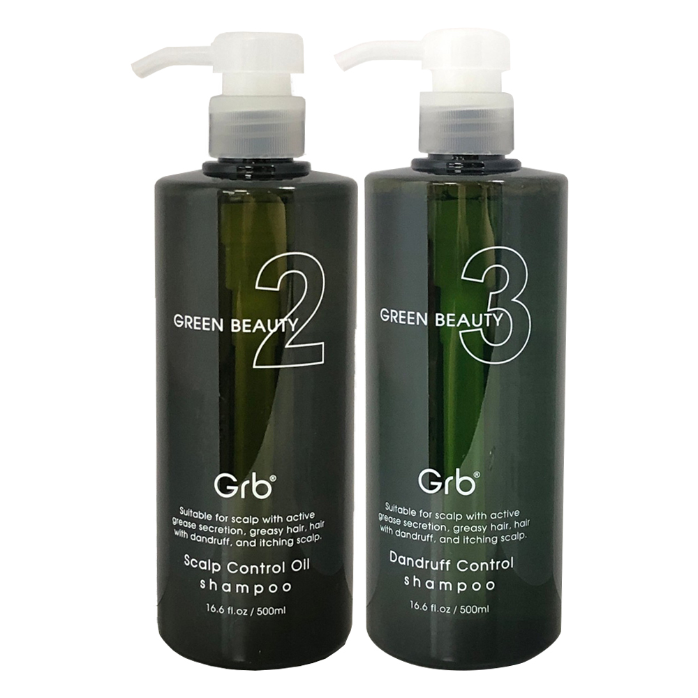 Grb 叢尚自然 淨油洗髮精2號 淨化洗髮精3號 500ml 洗髮 油性 頭皮屑 洗髮精(兩款擇一)