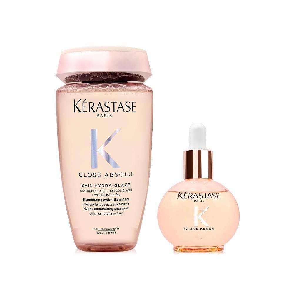 Kerastase 卡詩 釉光香頌玫瑰輕奢組 (洗髮精250ml+護髮精油45ml)