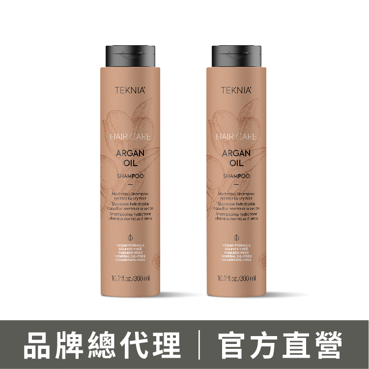 LAKME 萊肯 【買一送一】AO亮澤髮浴300ml 兩入組適用乾性、受損髮