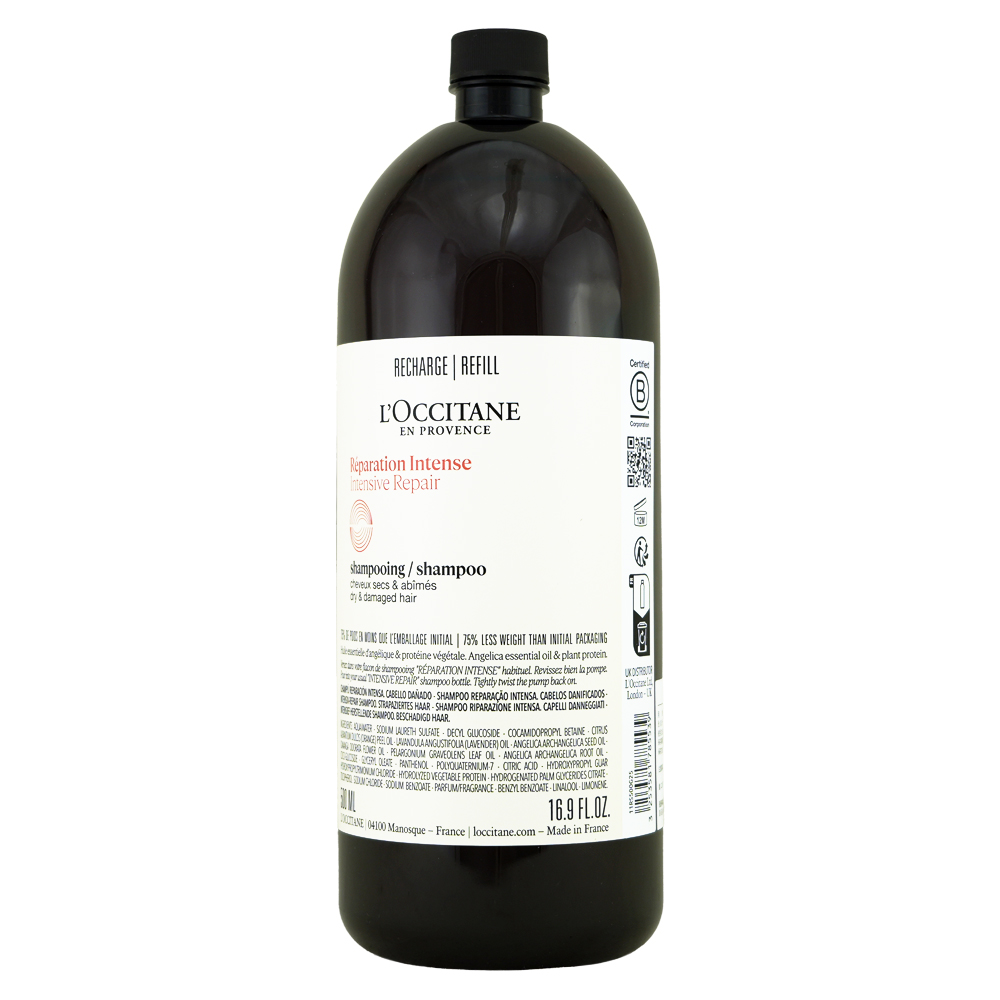 L'OCCITANE 歐舒丹 草本修護洗髮乳補充瓶 500ML