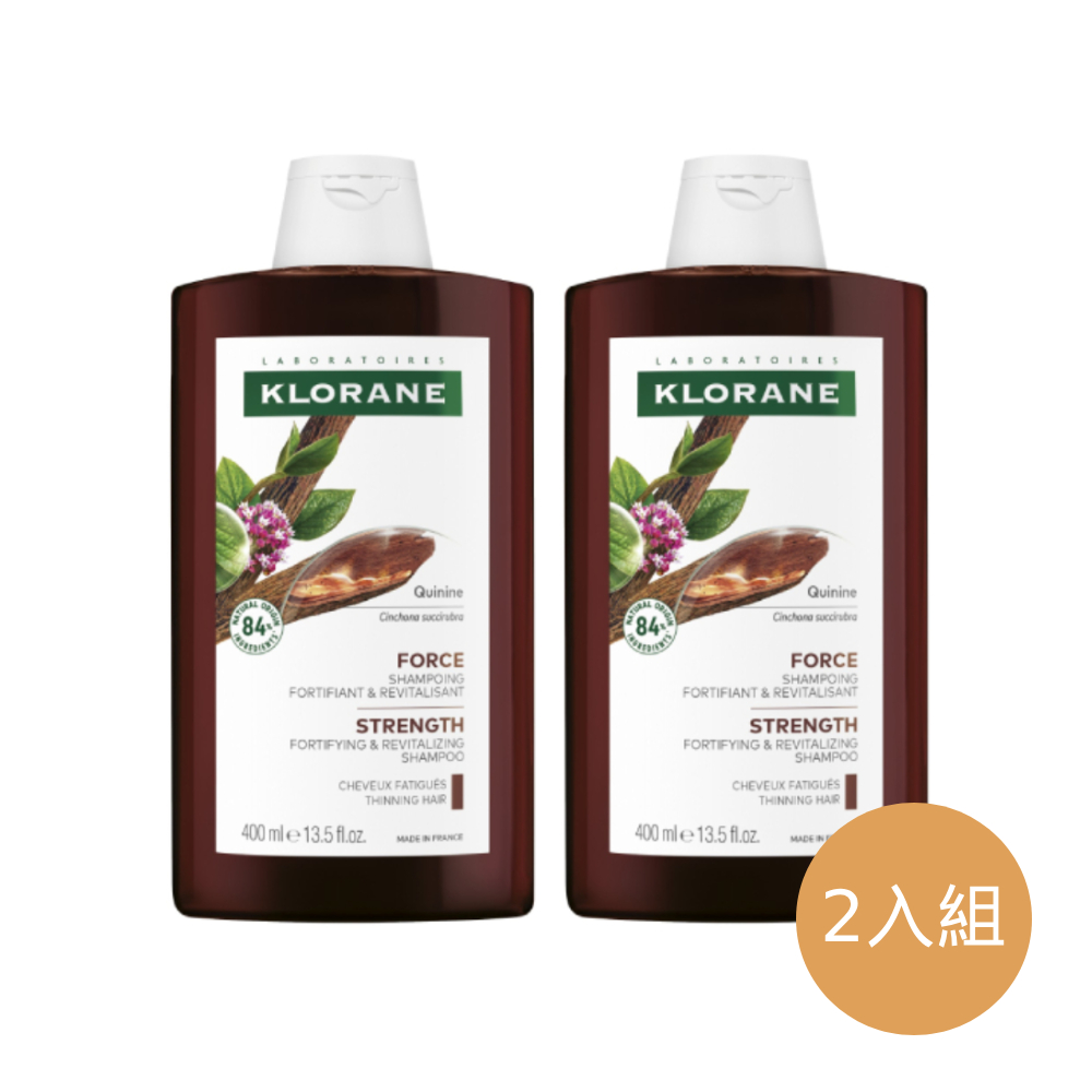 KLORANE 蔻蘿蘭 養髮強韌洗髮精 400ml 二入組