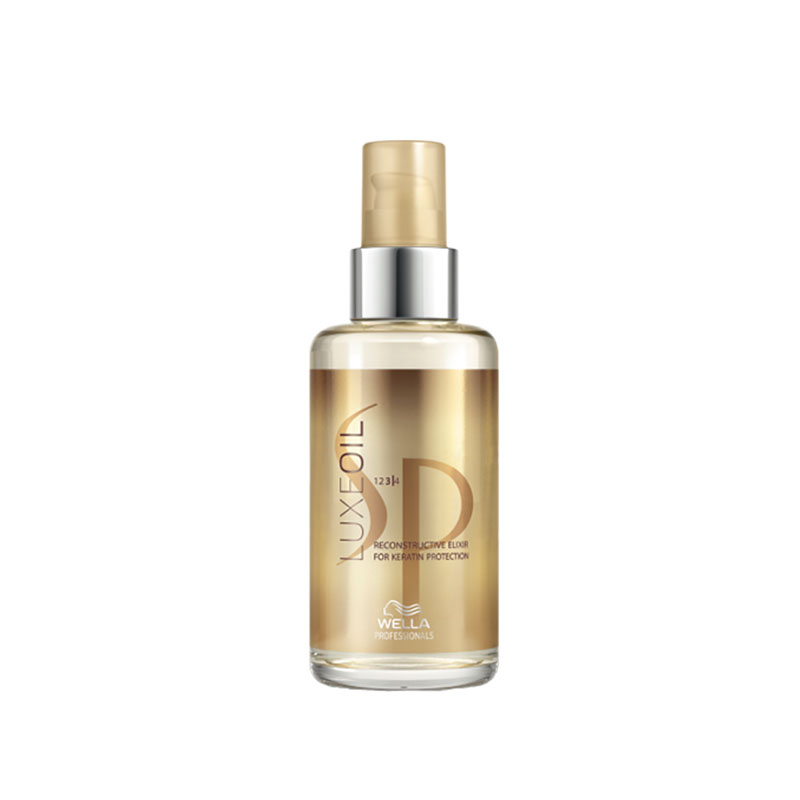 Wella 威娜 德國 SP 專業髮護 金純全效金油 100ml 金純油質 免沖洗 護髮油 金純髮護 公司貨
