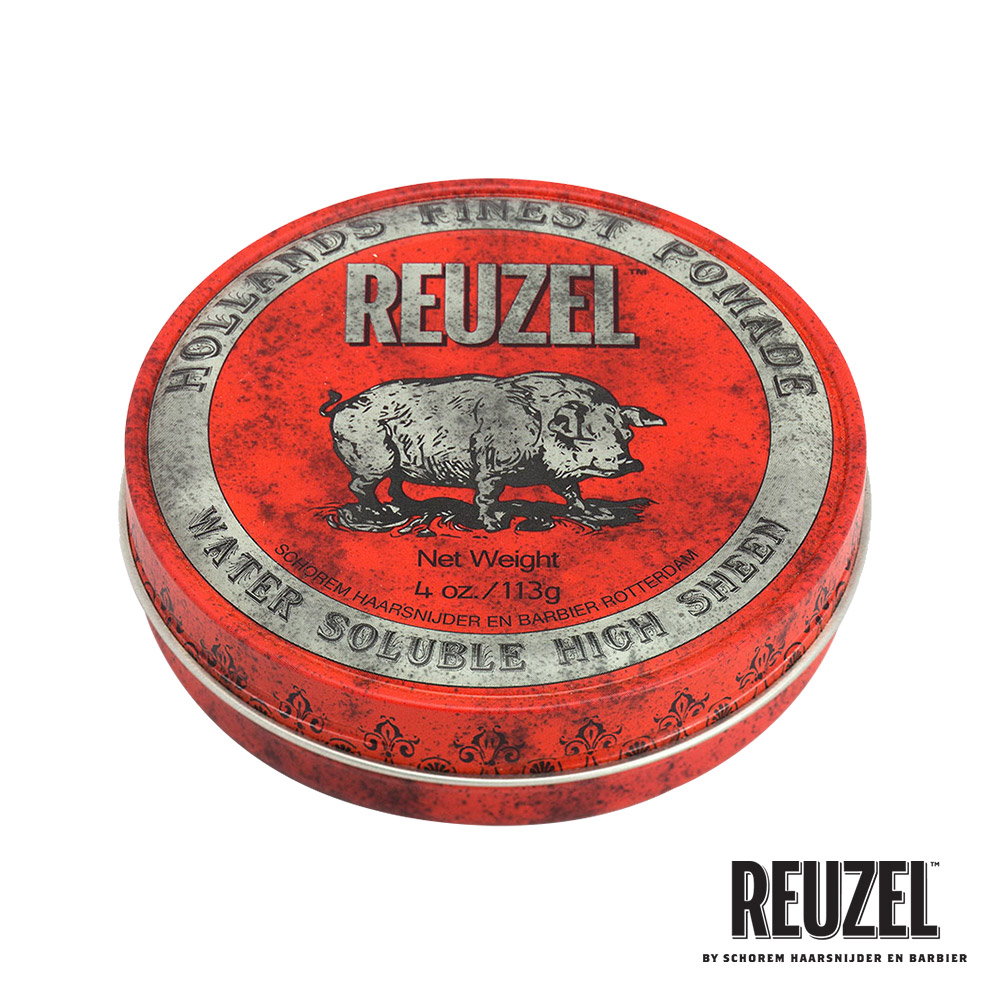 REUZEL Red Pomade 紅豬中強水性髮油 113g（其他規格）