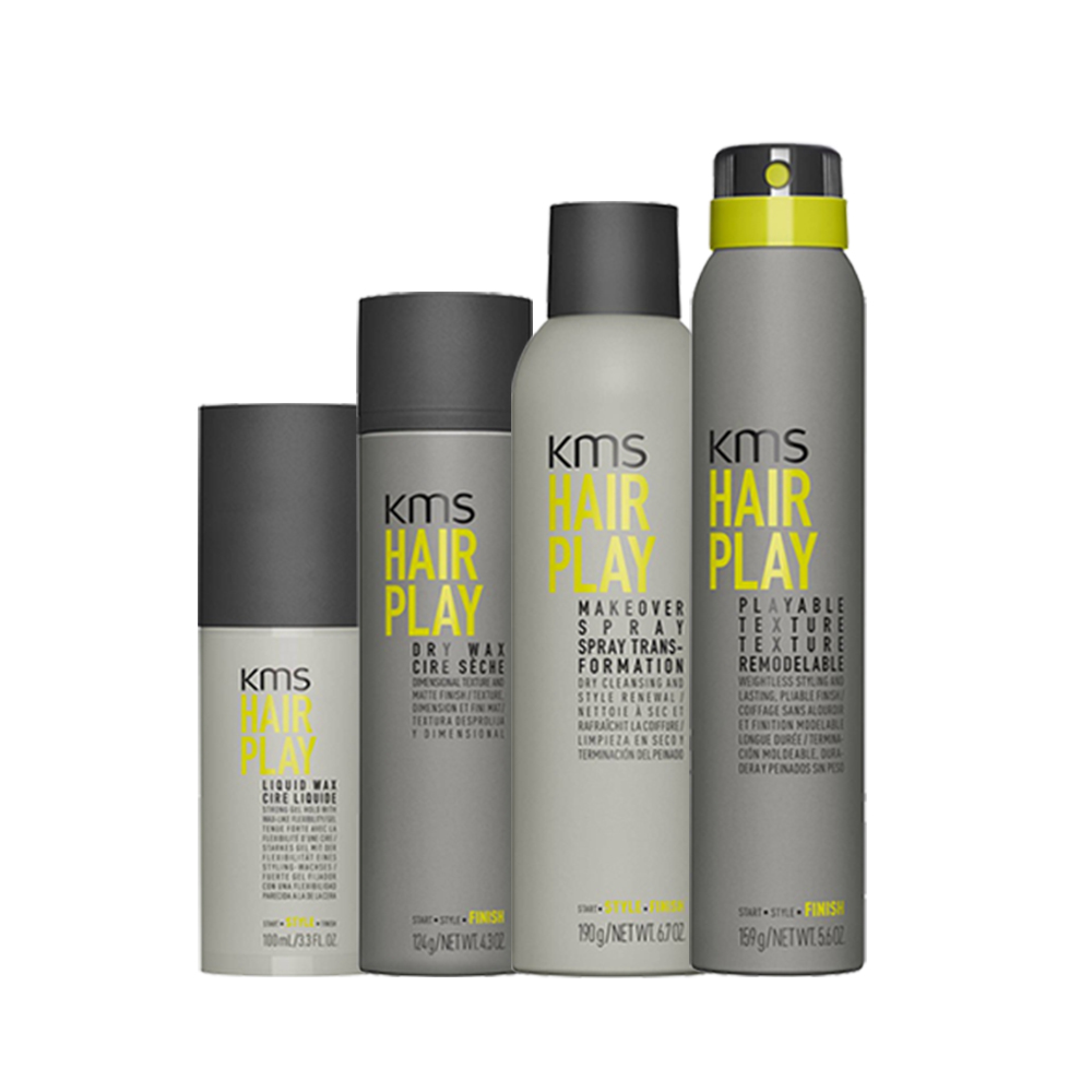 KMS HAIRPLAY 玩髮系列 凍腊 乾腊 清新髮霧 輕鬆玩霧 頹廢膏 造型 公司貨(多款任選)
