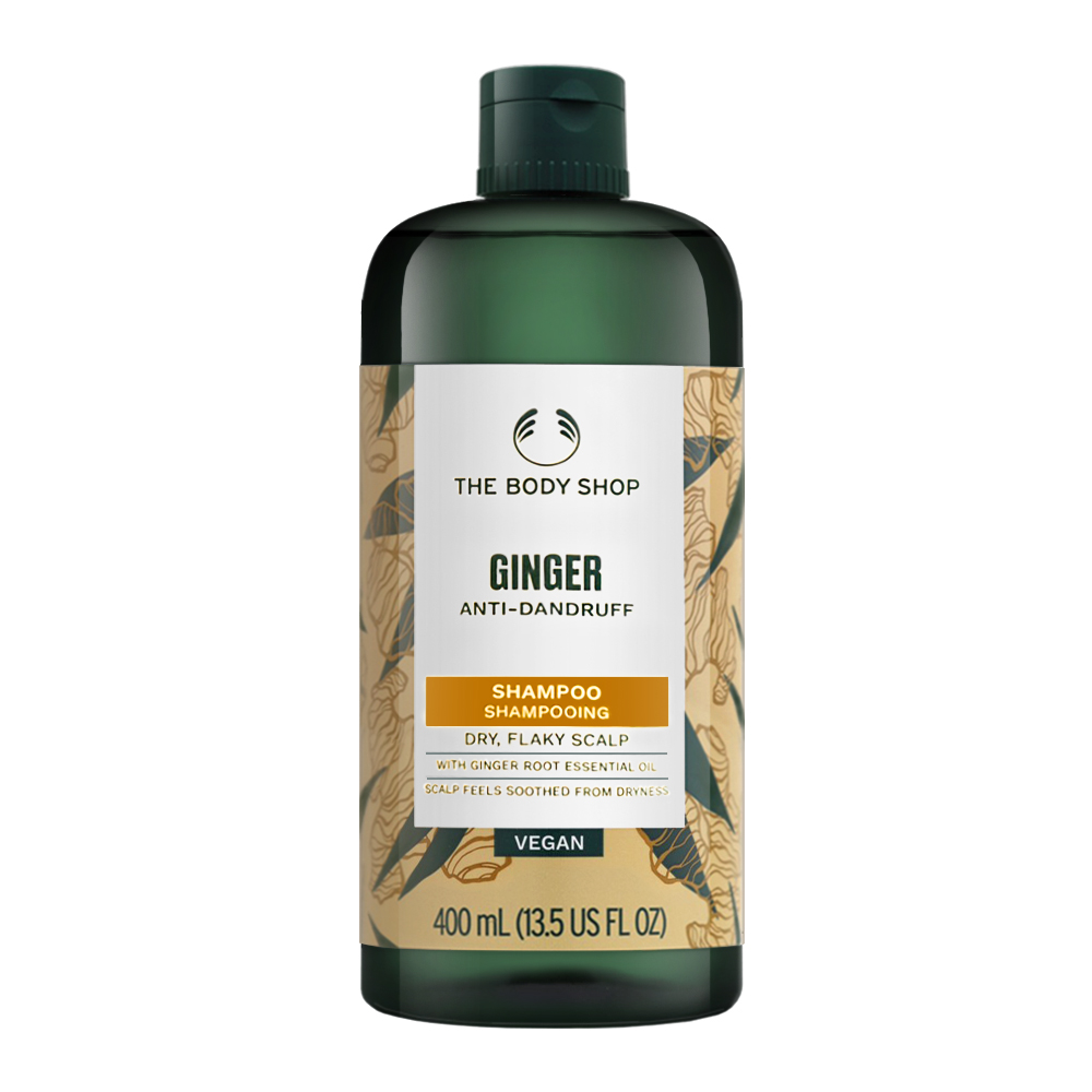 The Body Shop 美體小舖 薑根鏗活調理洗髮精 400ml #新包裝