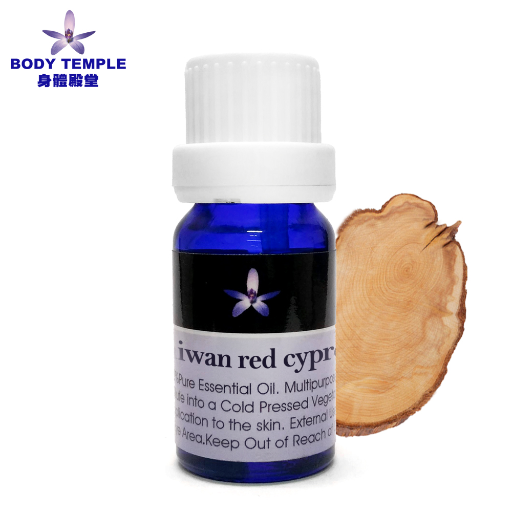 Body Temple 身體殿堂 100%檜木芳療精油(Taiwan red cypress)10ml