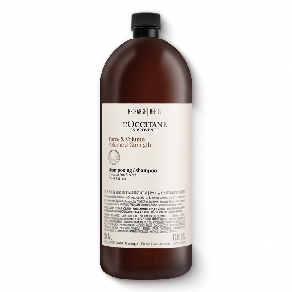 L'OCCITANE 歐舒丹 草本強韌洗髮乳補充瓶(500ml)-公司貨