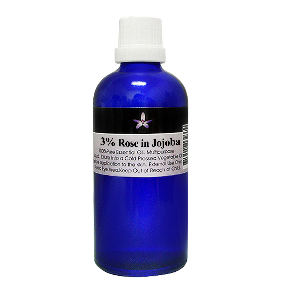 Body Temple 身體殿堂 3%玫瑰(Rose premium absolute)芳療精油100ml