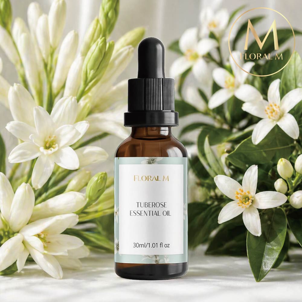 FLORAL M 花藝 晚香玉空間香氛油30ml 空間香氛油 香氛精油 擴香精油 室內香氛 居家香氛 擴香油 香氛擴香 放鬆助眠 香氛油 精油香氛 芳療香氛 室內擴香 療癒香氣 香氛禮物
