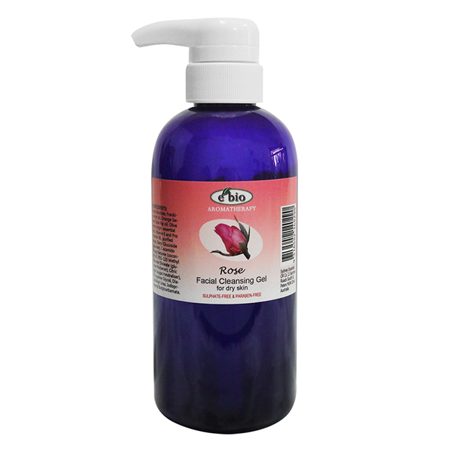 e'bio 伊比歐 玫瑰柔潤保溼精油洗面乳500ml (乾性)