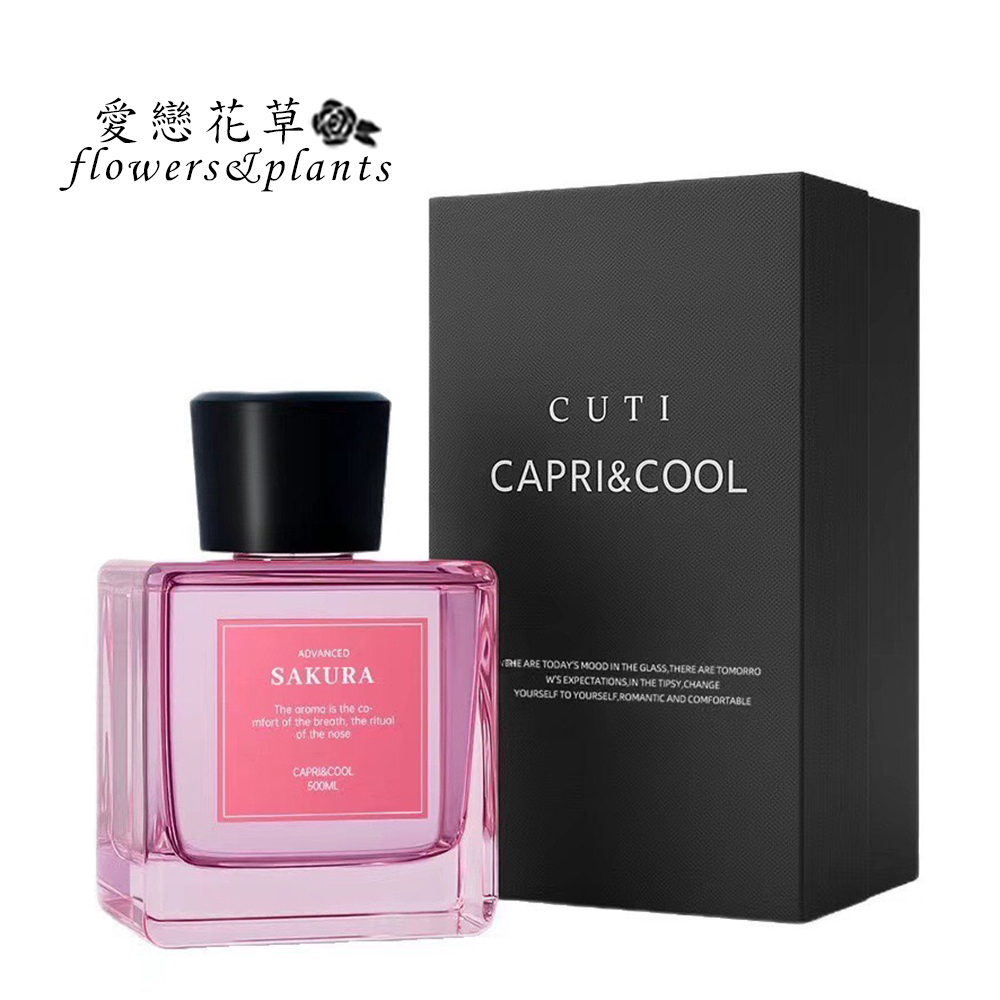 Flowers&Plants 愛戀花草 智能香氛自動擴香補充瓶 (500ML大容量、無擴香瓶、自動噴香技術、留香長達180天、D012)