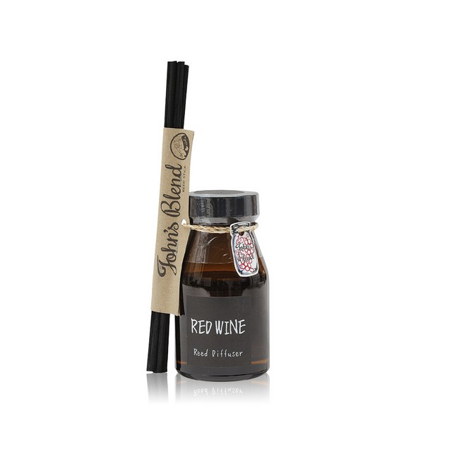 日本John’s Blend 室內香氛擴香瓶(140ml/瓶)(香甜紅酒RED WINE)