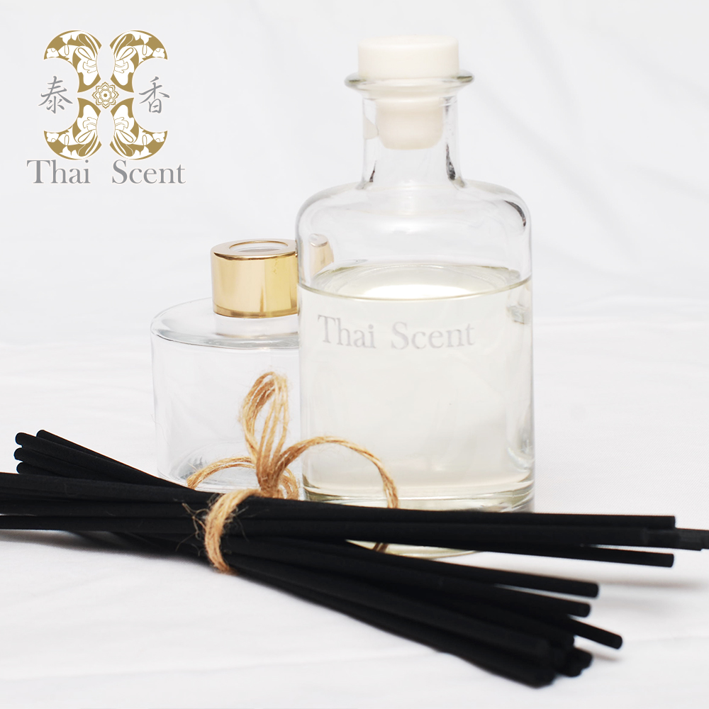 ThaiScent 4MM 黑色擴香纖維棒30入(擴香枝)