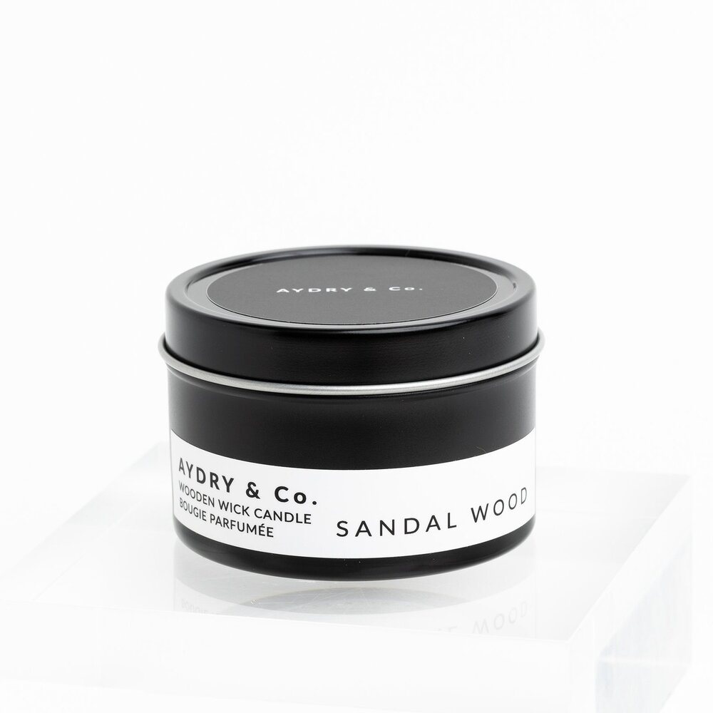 美國  檀香 SANDAL WOOD 手工木芯香氛蠟燭 3oz / 85g