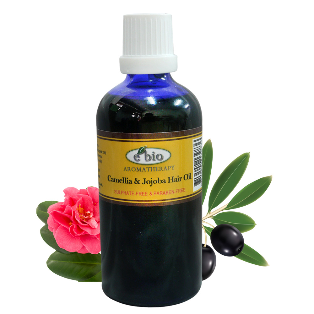 e'bio 伊比歐 有機山茶花&荷荷巴護髮油100ml
