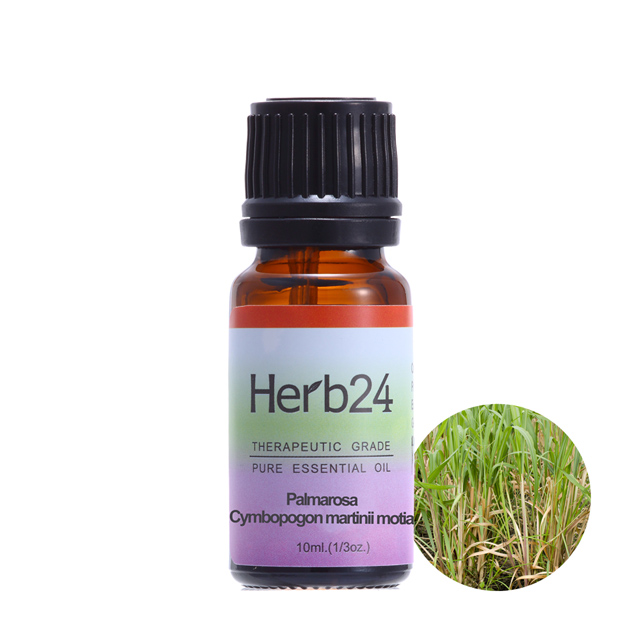 Herb24 草本24 玫瑰草 純質精油 10ml