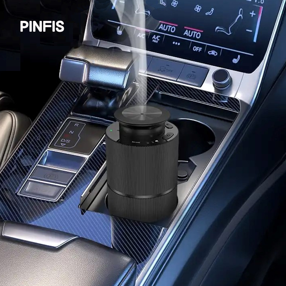PINFIS 品菲特 智能擴香儀 車用香氛機-鋁合金(贈有機甜橙精油10ml)