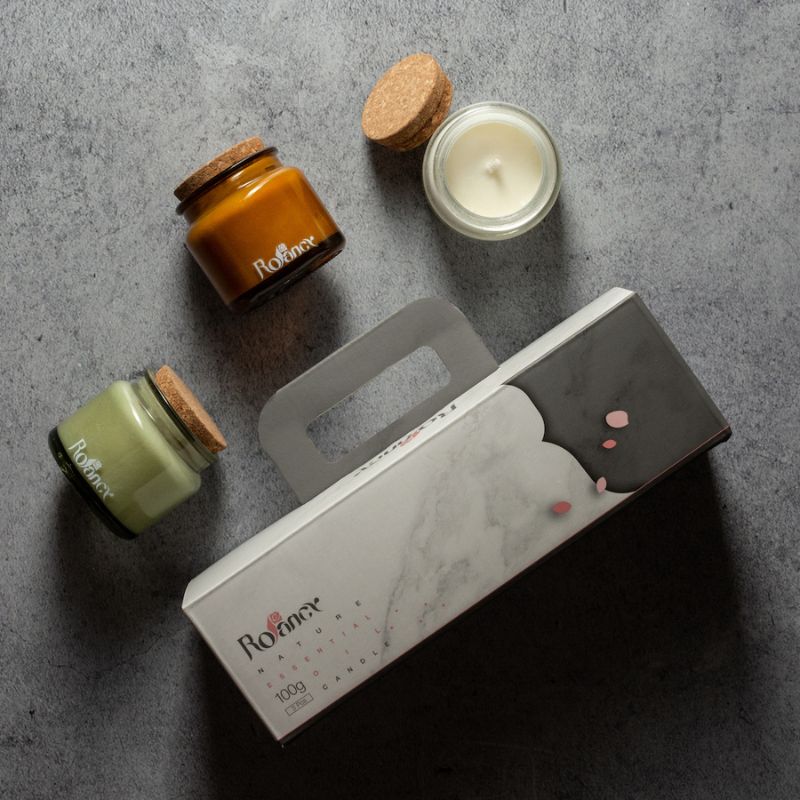 Rofancy 洛帆晞 香氛蠟燭100g 三入組禮盒